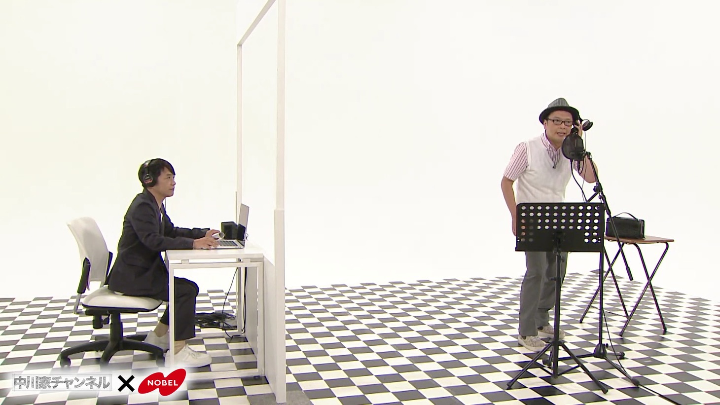 動画「ナレーション録音 なめたらあかん編」より。