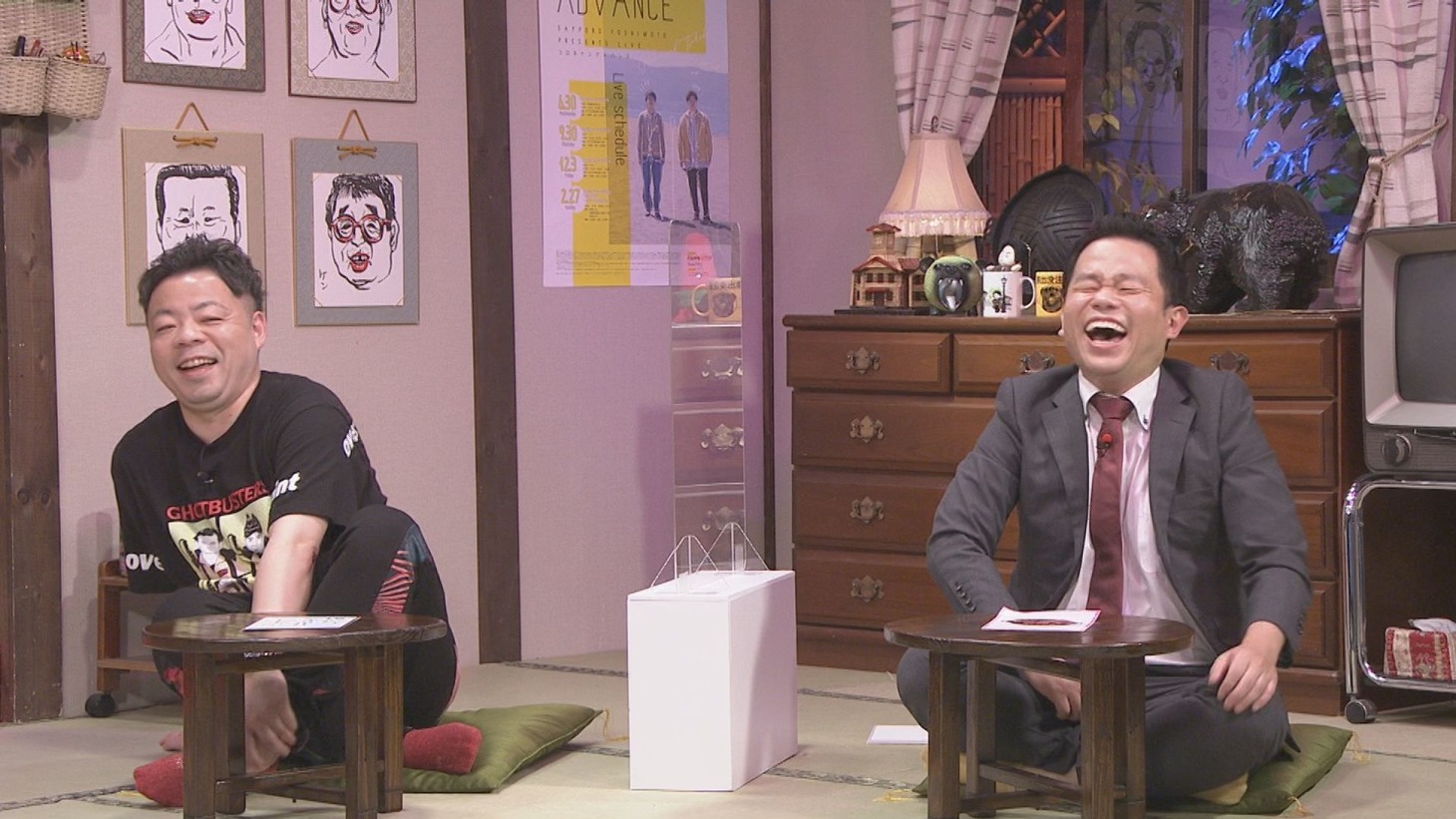 「ジンギス談！」にゲスト出演するダイアン。(c)HBC