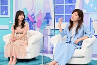 齊藤京子とヒコロヒー。(c)テレビ朝日