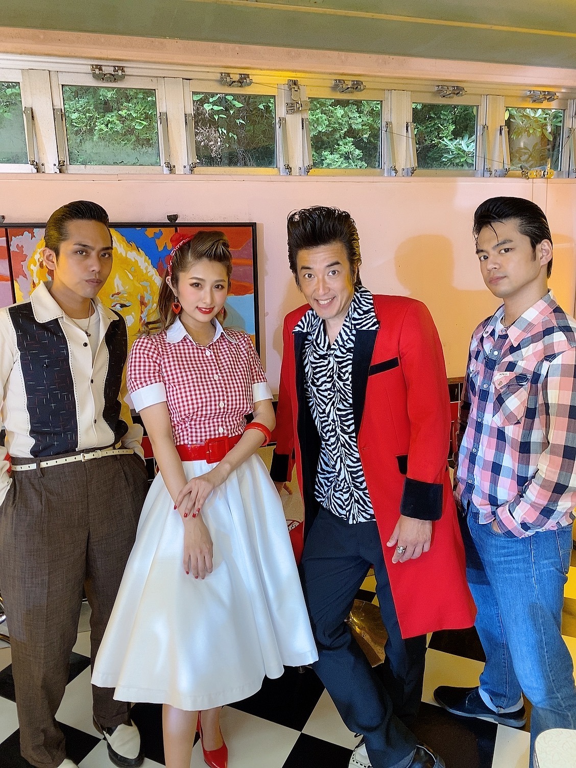 The BiscatsとTAIGA。