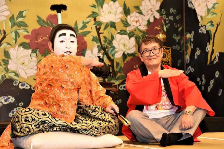 やっぱり隣にいると話しかけちゃう 仲本工事が志村けんの大爆笑展お出迎え イベントレポート 写真38枚 お笑いナタリー