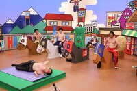 「熱々おしぼり我慢ランキング」のワンシーン。(c)関西テレビ