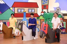 博多華丸・大吉とアンガールズ田中。(c)関西テレビ