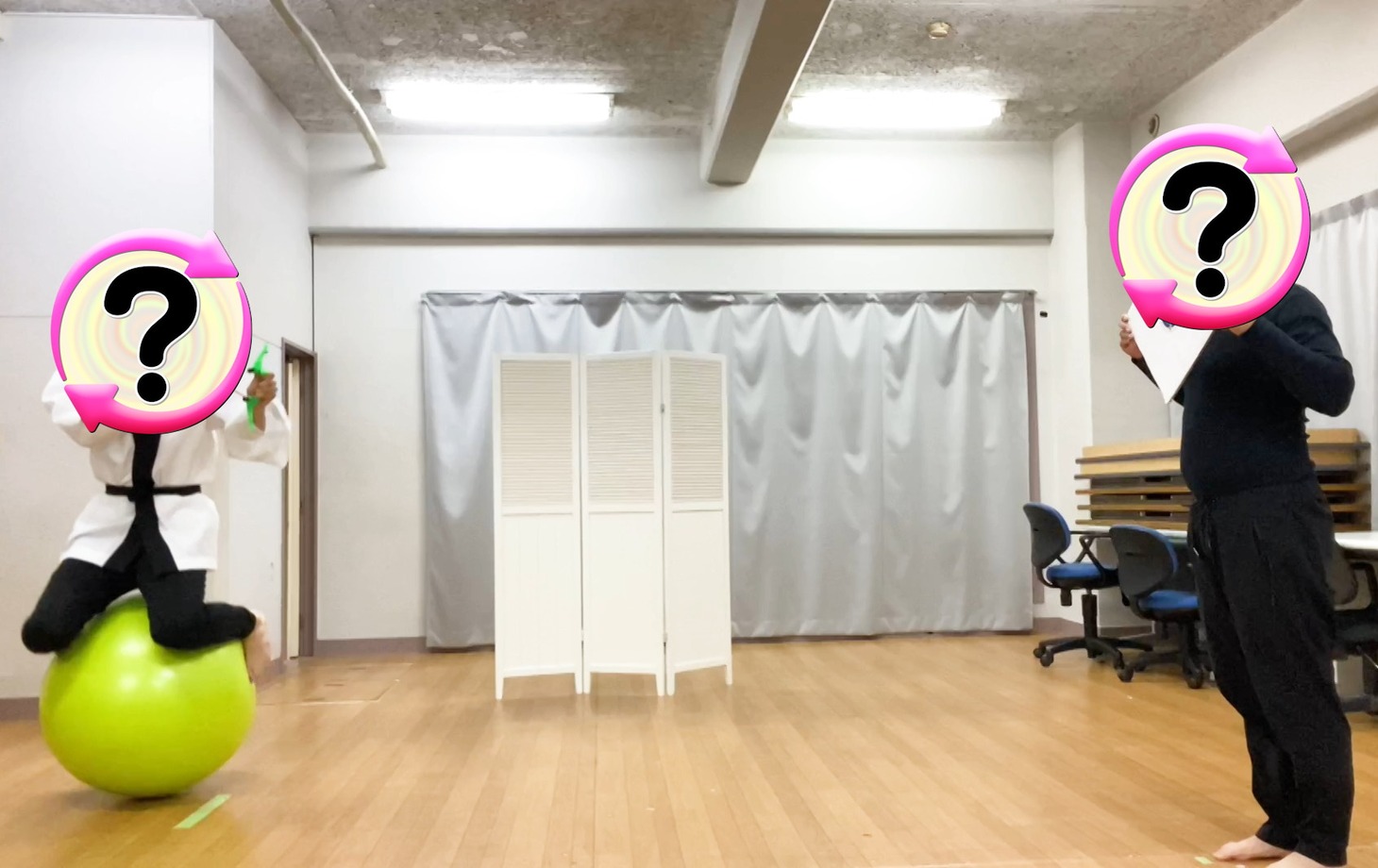 「ハマる！動画テイスティングTV コスループ」のワンシーン。(c)日本テレビ