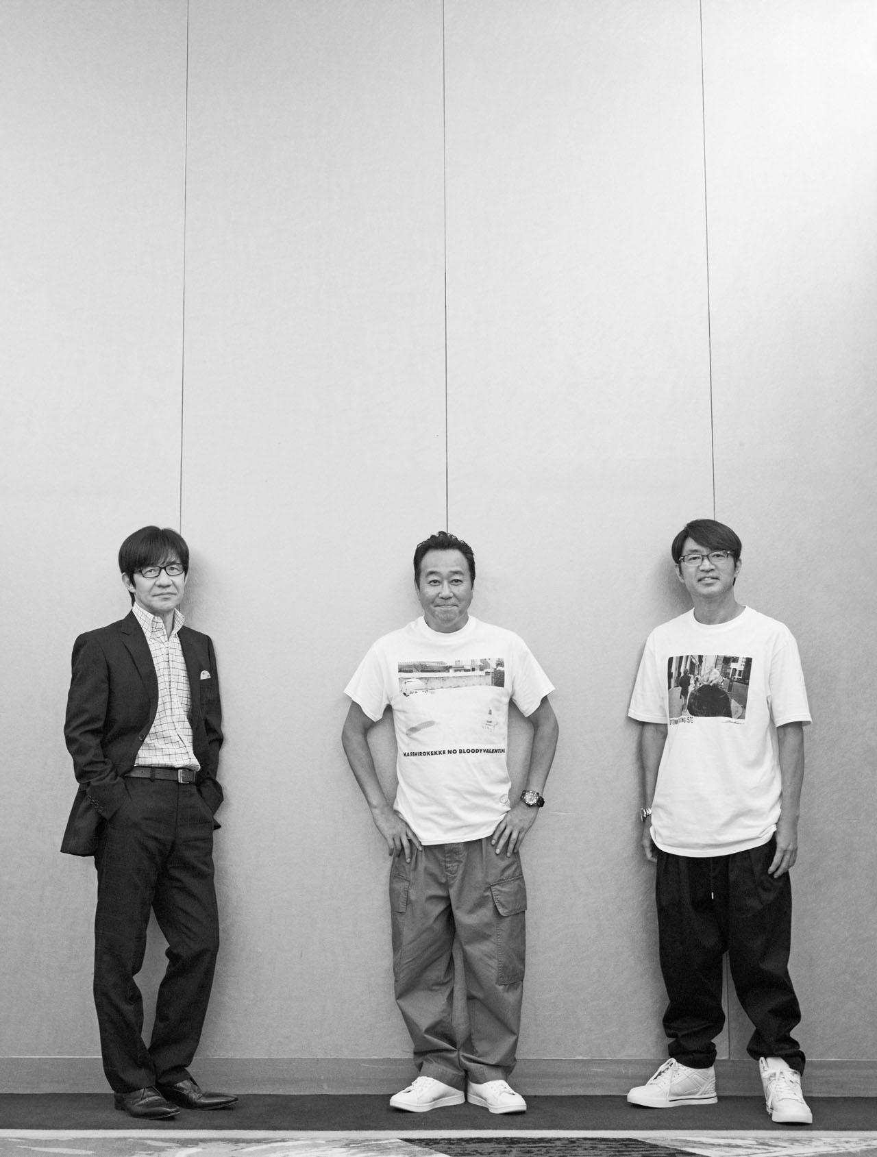 「+act.」2021年11月号より、内村光良とさまぁ～ず。
