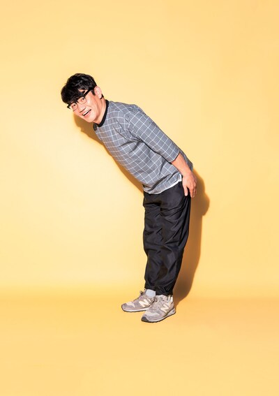 「steady.」2021年11月号（宝島社）より、ずん飯尾。