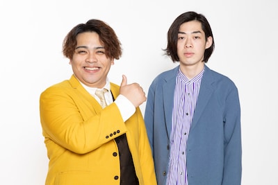 オドるキネマ。左から鈴木バイダン、南。