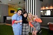 左から紅しょうが熊元プロレス、蛙亭イワクラ、エルフ荒川。