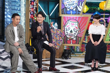 左から千鳥、宮沢りえ。(c)日本テレビ