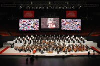 「サントリー1万人の第九」2020年公演の様子。