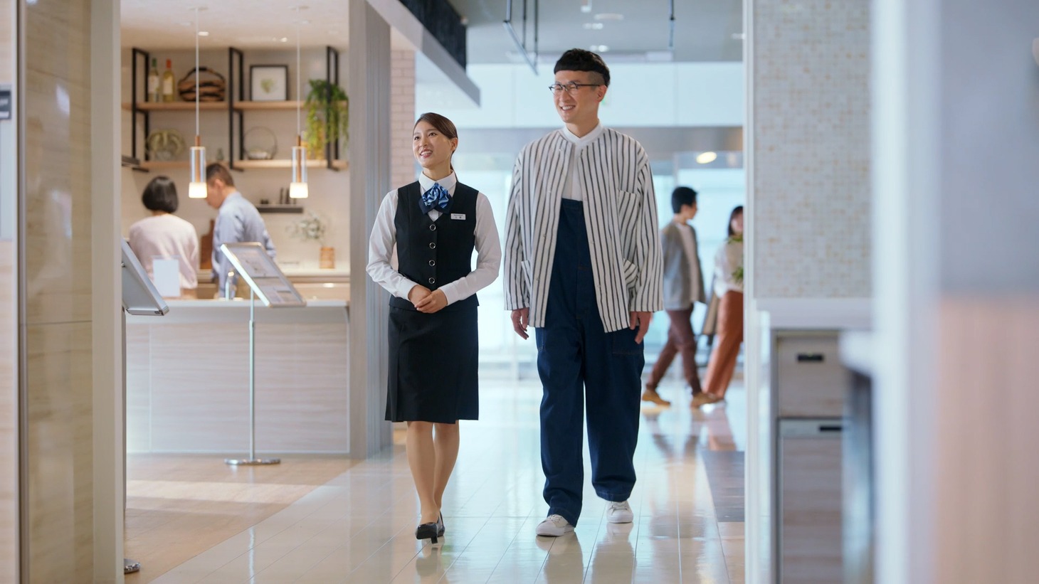 CM「来て、見て、納得！」編より。