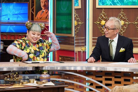 左から渡辺直美、所ジョージ。(c)日本テレビ