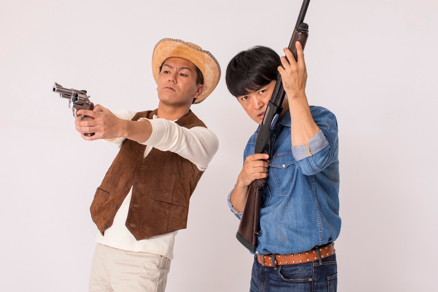 CM撮影中の様子。