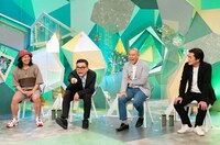 「やすとものいたって真剣です」に出演する（左から）中山功太、とろサーモン久保田、コロコロチキチキペッパーズ・ナダル、平成ノブシコブシ徳井。(c)ABCテレビ