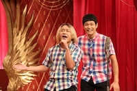 焼きそばの紅しょうが（永野×もう中学生）(c)フジテレビ