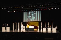 「森本くんのお葬式」の様子。