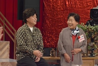 ダイアン津田（左）と母・きみ子さん（右）。(c)読売テレビ