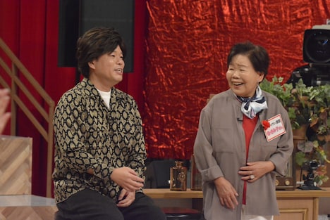 ダイアン津田（左）と母・きみ子さん（右）。(c)読売テレビ