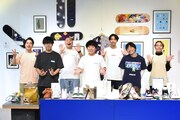 「WatanabeArtmos」キックオフイベントの登壇者たち。