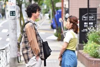 リハーサル中の浅香航大と3時のヒロイン福田。