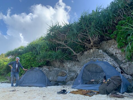 「ヒロシ・阿諏訪のキャンプJooGoo」より。