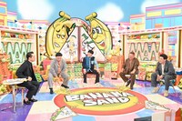 （左から）バナナマン、劇団ひとり、サンドウィッチマン。(c)TBS