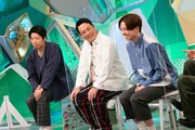 藤崎マーケットとアインシュタイン河井。(c)ABCテレビ