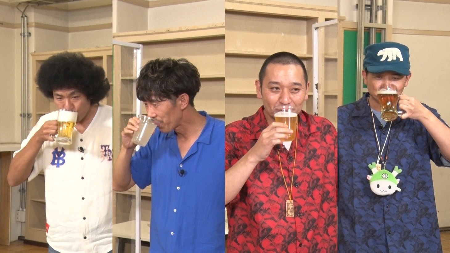 左からトータルテンボス、千鳥。