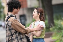 浅香航大と3時のヒロイン福田。(c)テレビ朝日