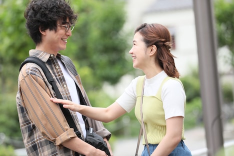 浅香航大と3時のヒロイン福田。(c)テレビ朝日