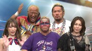 プロレスラーステージの出演者たち。(c)関西テレビ