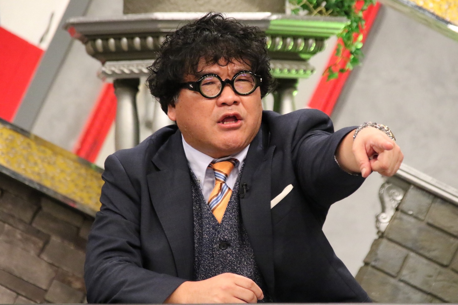「全力！脱力タイムズ」にゲスト出演するカンニング竹山。(c)フジテレビ