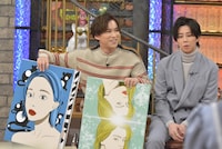 左から千賀健永、北山宏光。(c)読売テレビ