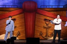 急遽ゲスト出演したDJ 松永（左）と佐久間宣行。