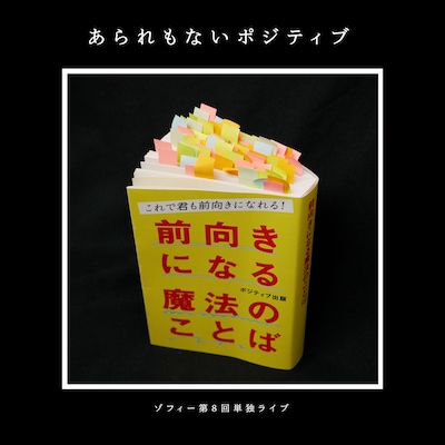 ゾフィー単独ライブ「あられもないポジティブ」チラシ