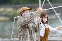 「おぎやはぎのハピキャン」のワンシーン。