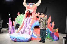 片桐仁と公園魔。