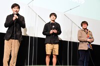 左からジャルジャル、倉本美津留。