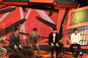 （左から）男性ブランコ、ニッポンの社長。(c)テレビ朝日