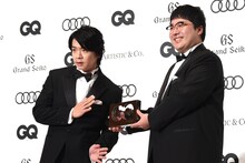 「GQ MEN OF THE YEAR 2021」にて、「メン・オブ・ザ・イヤー・ベスト・コメディ・デュオ賞」を受賞したマヂカルラブリー。