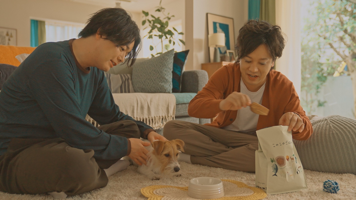 「このこのごはん」テレビCMより。
