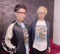 YouTuberのコヤッキー（左）、とーや（右）。