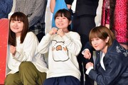 （左から）吉住、高田ぽる子、ラランド・サーヤ。