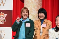 満面の笑みで意味不明な回答をするAマッソ村上（左）。