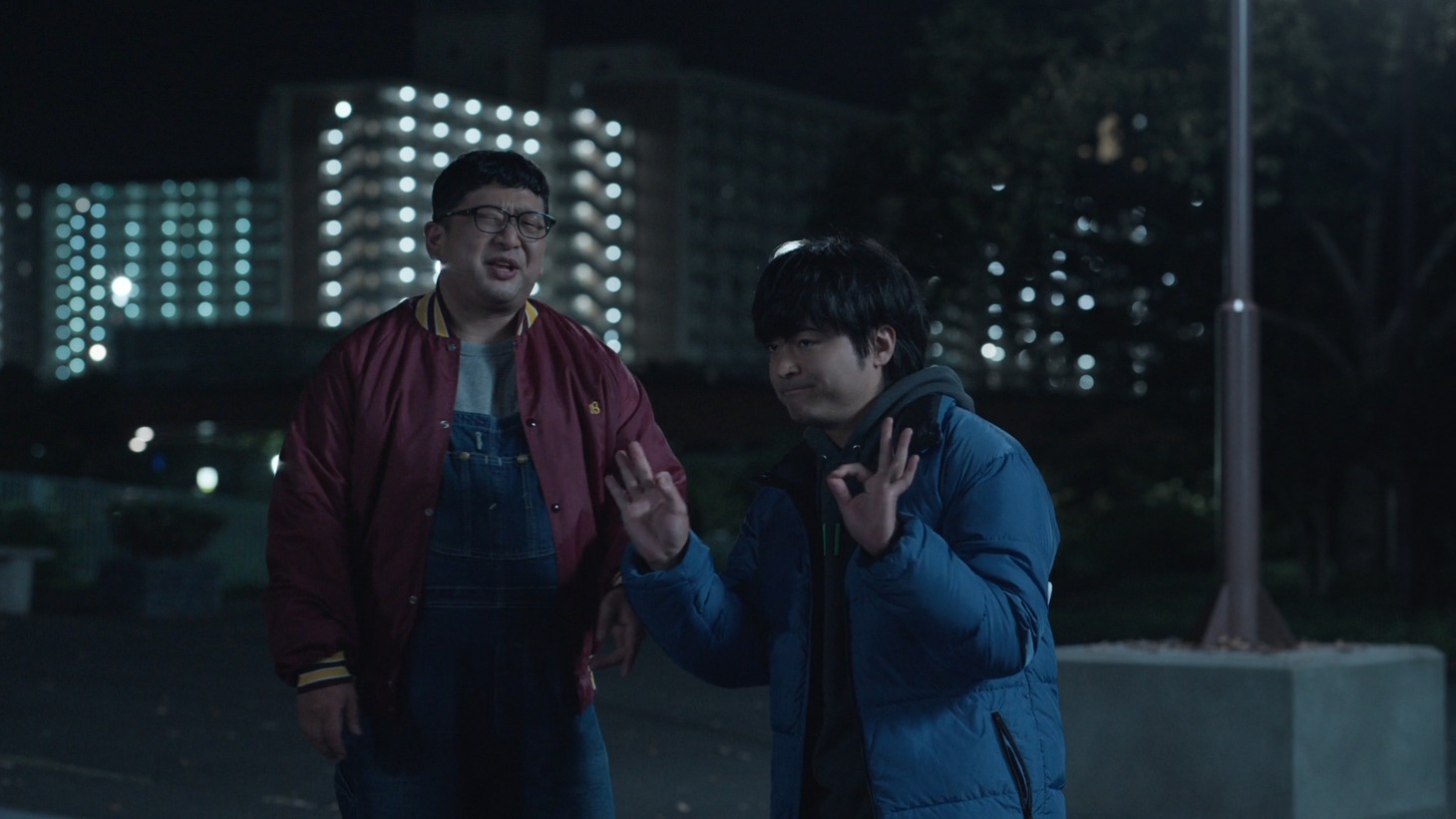 ジョージアのCM「あたためられた芸人」編より。
