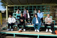 ロケ出演者たち。(c)ABCテレビ