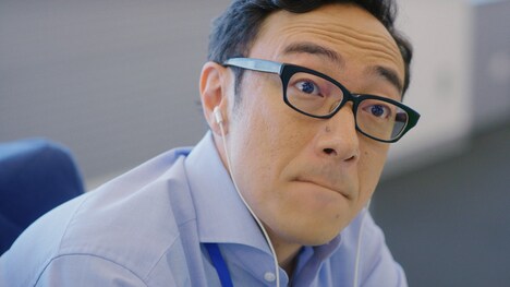 WebCM「角田部長の母親」編より。