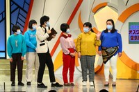 よしもと漫才劇場7周年＆森ノ宮よしもと漫才劇場1周年記念記者会見の様子。