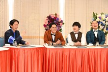 左からナインティナイン矢部、ハナコ。(c)日本テレビ