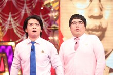 「THE MANZAI 2021 マスターズ」に出演するマヂカルラブリー。(c)フジテレビ